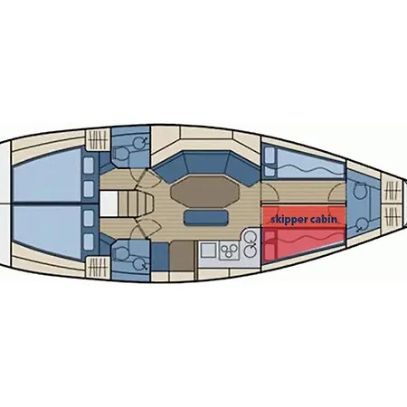 Sailing In Croatia - Private Sailing Yacht 14m Hébergement de vacances *